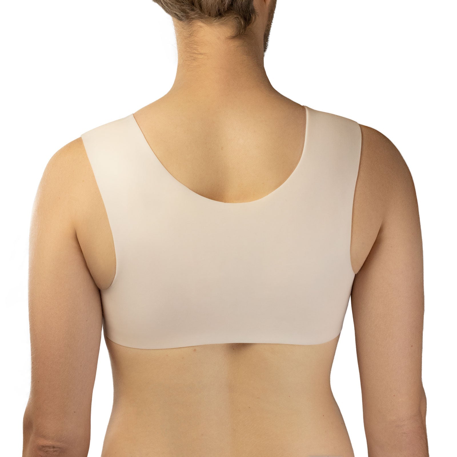 lifelike nipples and vest shaped silicone breast plate