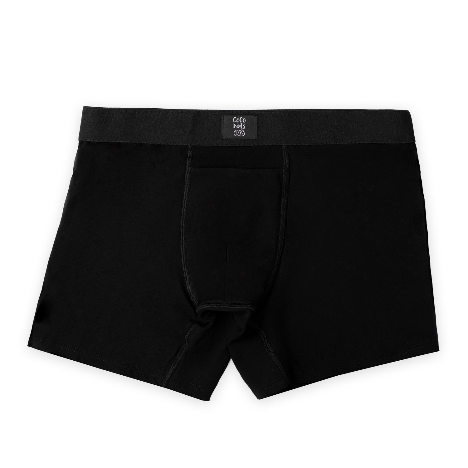 CocoNuts Bamboo STP Soft Packer Black Boxer Briefs Seamless Design