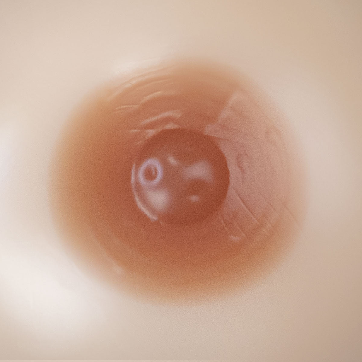 Silicone breast form nipple