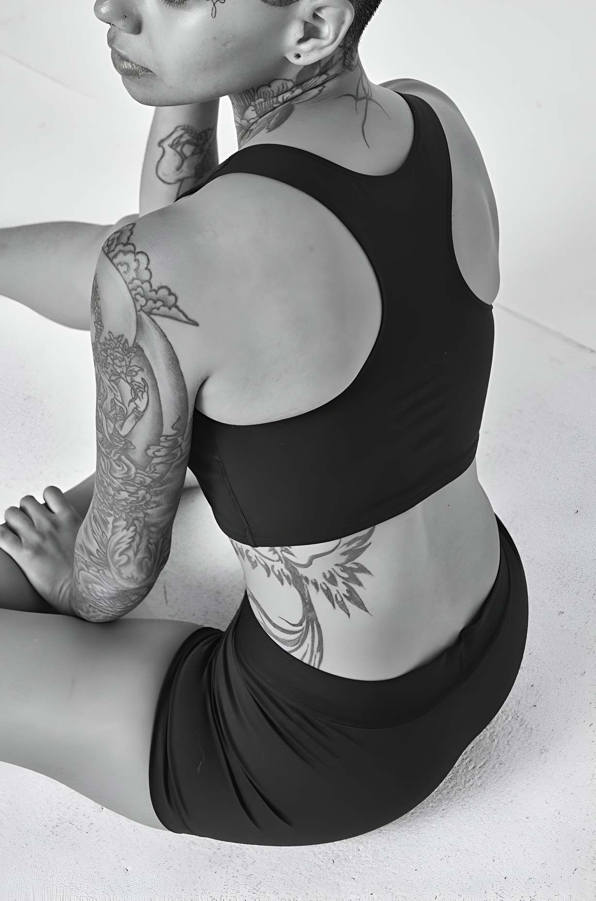 Urbody compression bra black