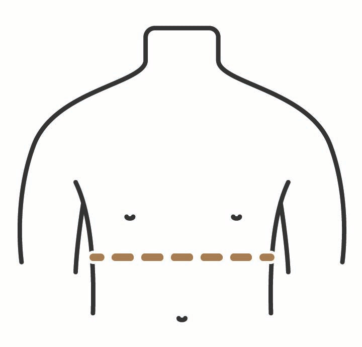 How to measure your underbust for bra sizing