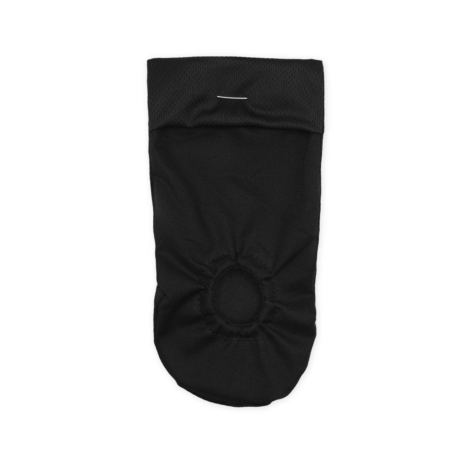Ballsy Joey-o black knee-high sock with reinforced ribbed cuff