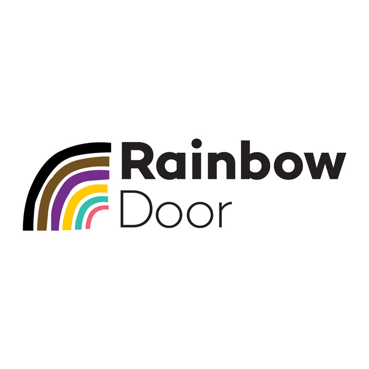 Rainbow door logo